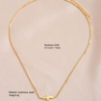 Necklace For Women 14K Real Gold Silver Plated