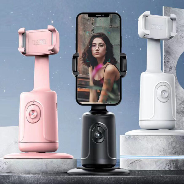 Tycom Auto Face Tracking Tripod – 360° Hands-Free Mount - Image 3