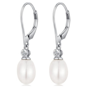 Earrings Female Oval Geometric Design