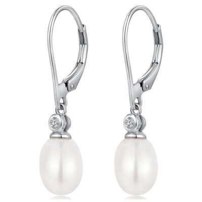 Earrings Female Oval Geometric Design