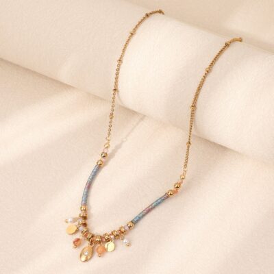 Titanium Steel Clavicle Chain - Image 5