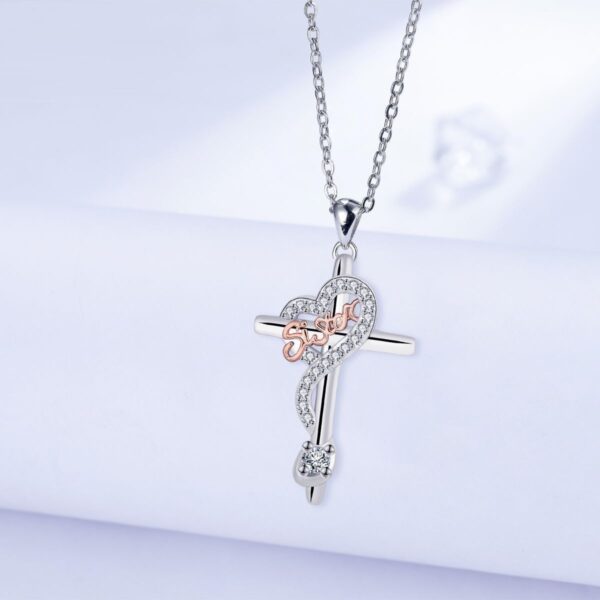 Fashion European And American Style Cross Necklace for women  Chain