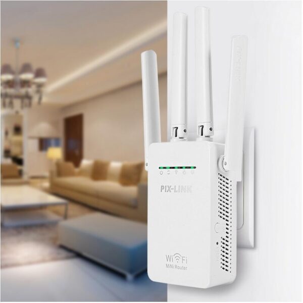 Four Antenna Wireless Router Repeater - Image 3