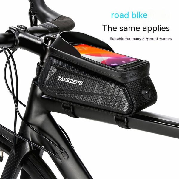 #1 Mountain Bicycle Bag EVA Hard Shell Front Beam Most effective - Image 9
