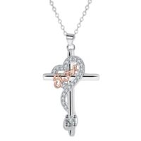 Fashion European And American Style Cross Necklace for women  Chain