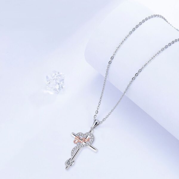 Fashion European And American Style Cross Necklace for women  Chain - Image 5