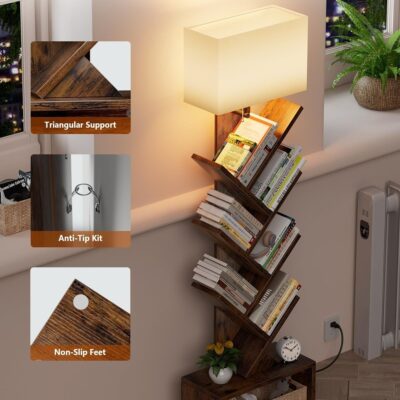 Bookshelf Lamp 6-Layer - Image 2