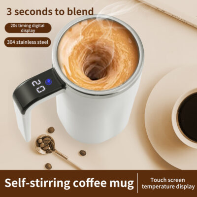 Automatic Magnetic Self Stirring Coffee Mug - Image 6
