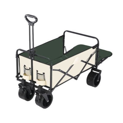 Large Capacity Outdoor Camping Trolley Stall Folding Trolley Outdoor Stall Car Folding Car Express Car Pull Car - Image 5
