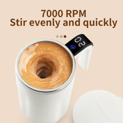 Automatic Magnetic Self Stirring Coffee Mug - Image 9