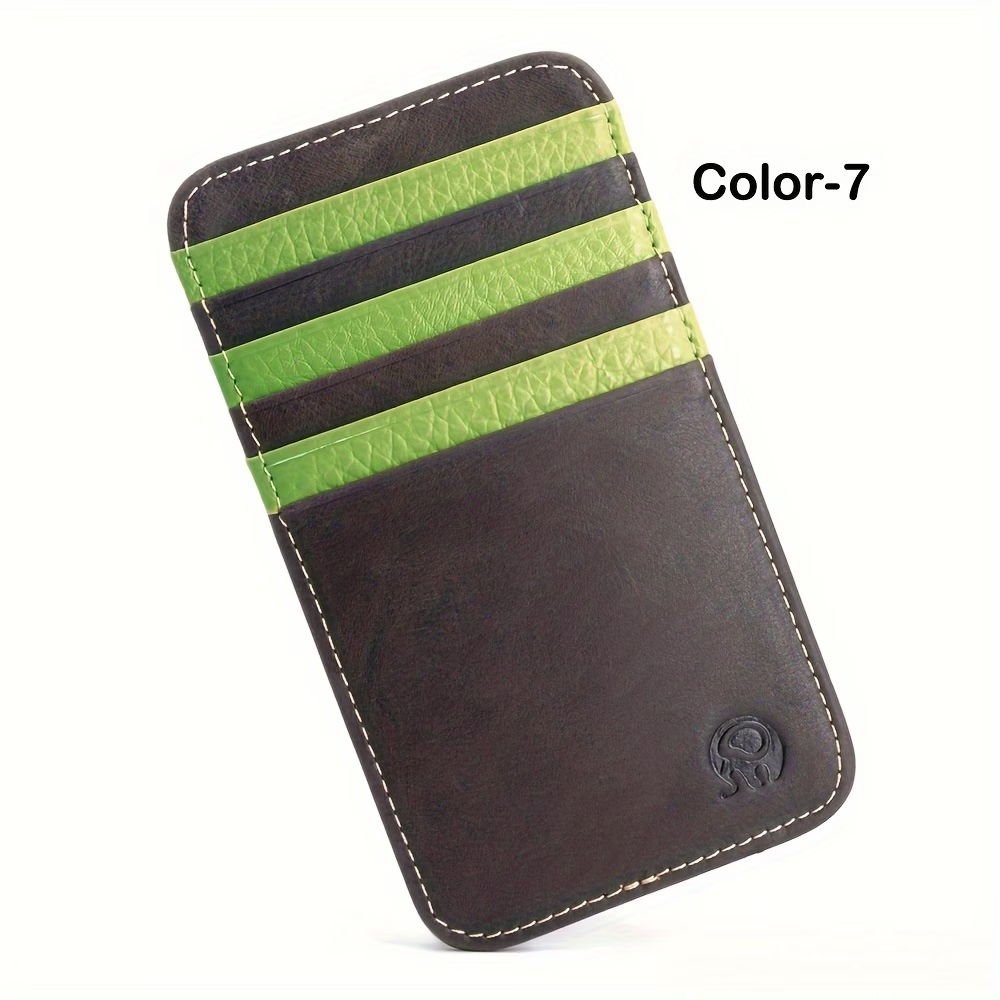 All-in-One Genuine Leather Slim Card Wallet – Minimalist & Stylish - Image 7